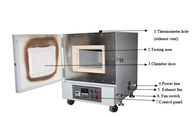 Horno de incineración de alta temperatura modificado para requisitos particulares caja interna de la calefacción del laboratorio del horno de la cámara rápida de la prueba ambiental